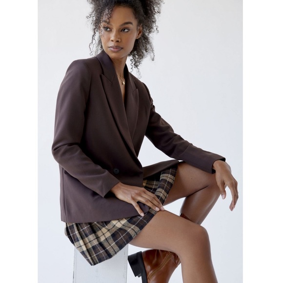 UO Taylor Double Breasted Blazer - Picture 4 of 4